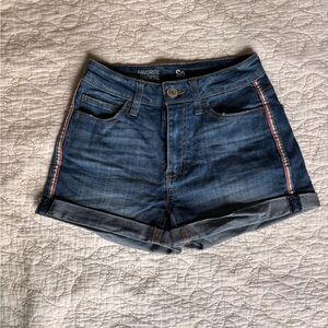 SO Women's Dark Blue Jean Shorts